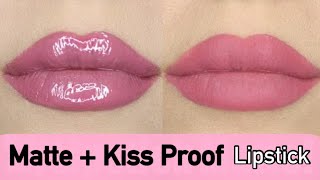 How to make any Lipstick Matte & Kiss Proof | JSuper kaur