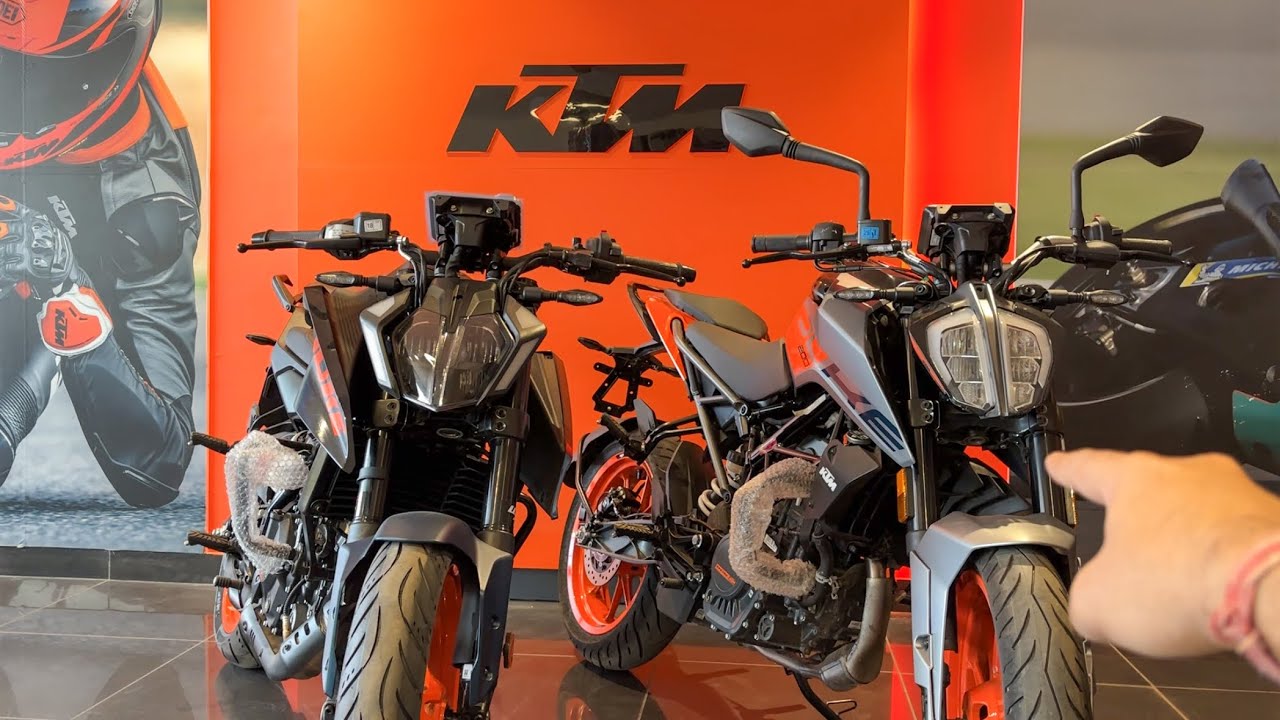 2025 All New KTM Duke 250 vs Duke 200 BS7 Full Comparison Review