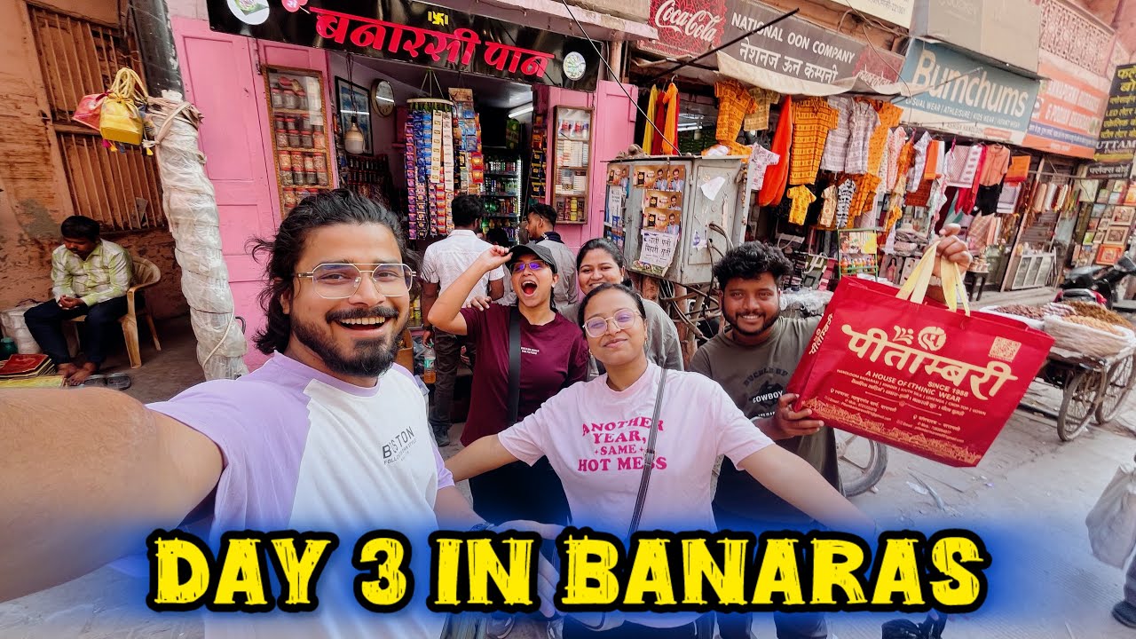 Aj maza aagaya Banaras ke ghat aur galliyon me | @TRIPTHEWILD 