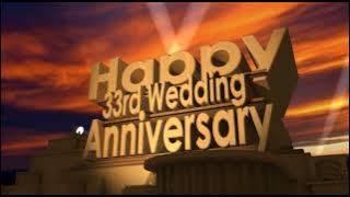Happy 33rd Wedding Anniversary