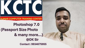 Photoshop by #dksir #kctc #wordprocessor #computereducation #sitamarhi #excel #viralvideo #video