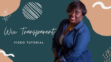 WIX Transparent Video Tutorial