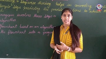 RPS IT Class 5 Chapter 7 Algorithm and flowchart Topic - stepwise thinking