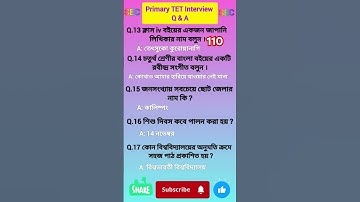 Primary interview 2025|| Primary Tet Interview Questions||#primarytet #interview #shorts#viralvideo