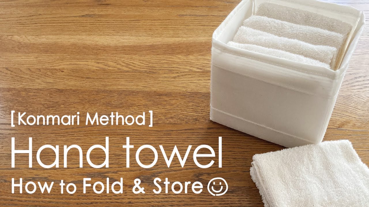 Marie Kondo's Method for Folding and Storing Kitchen Towels