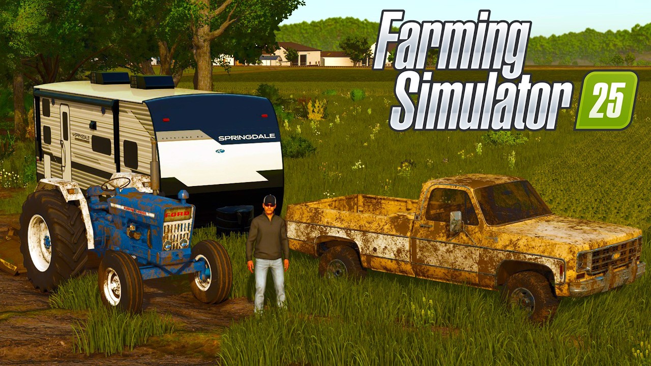 OUR FIRST USED TRACTOR — EPISODE 2 | FS25 SURVIVAL FARMING