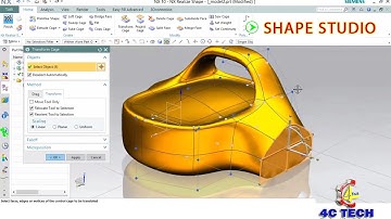 Shape Studio NX - CAD Design NX10 #4 [Training]