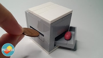 Lego Mini Tic Tac Machine *no technic* - easy to build - full tutorial