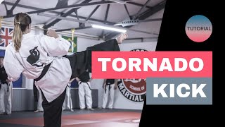 Tornado Kick Tutorial with Chloe Bruce | Chloe Bruce Academy