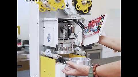 Máy dập nắp, ép miệng ly Yuban 95A cao cấp cho quán trà sữa vừa | Netsiu.com