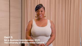 UAGC Student Review — Business Administration Graduate Fulfills a Dream