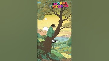 The Story of the Lazy Man #moralstories #shorts #viralvideo #childrenspoems #video