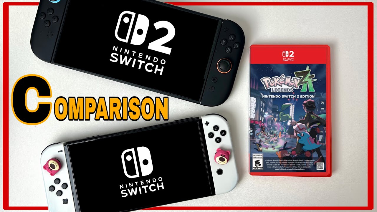 Pokemon Legends Z-A Switch OLED vs Switch 2 Comparison