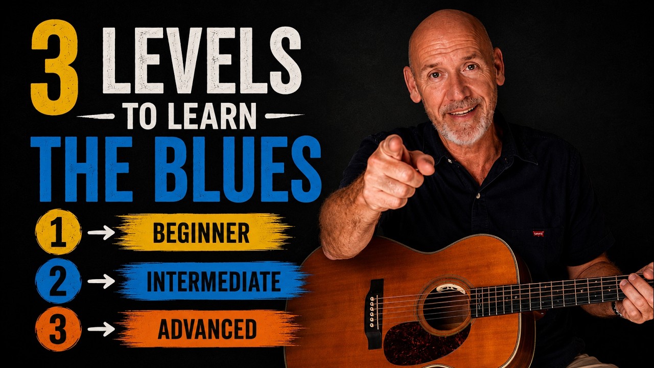 The Complete Guide to Learning the Blues: One Turnaround, 3 Levels