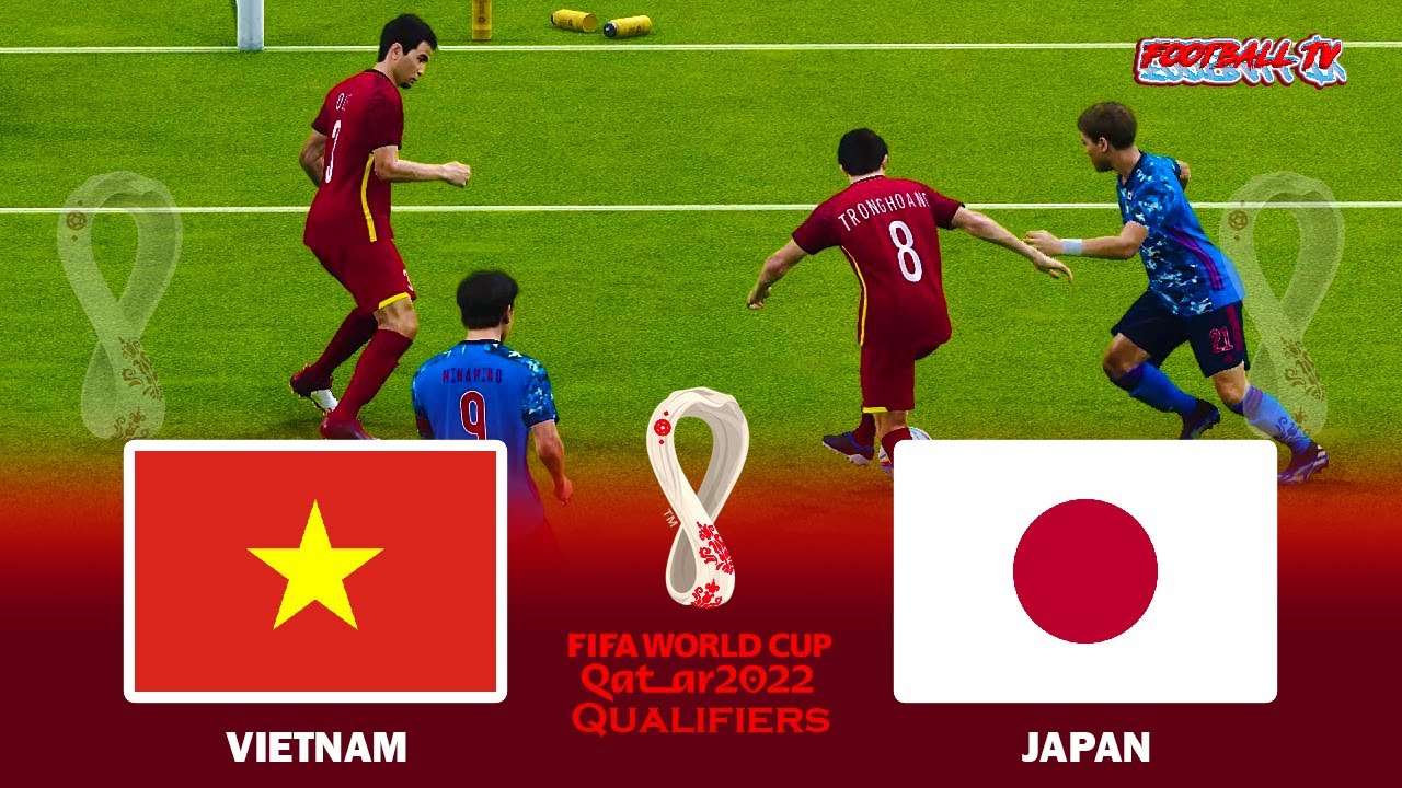 Pes 21 Vietnam Vs Japan Fifa World Cup 22 Qualifiers Efootball Gameplay Pc Youtube