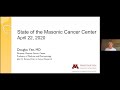 2020 state of the masonic cancer center