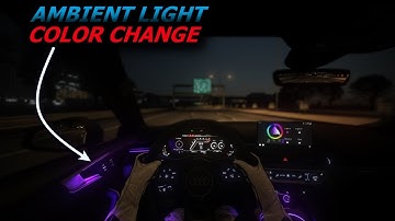 How to change AMBIENT LIGHT COLOR in Assetto Corsa