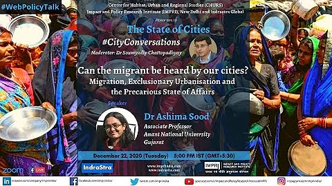 #CityConversatio...  | E15 | Ashima Sood | Can the...