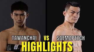 Tawanchai vs Saemapetch Highlights