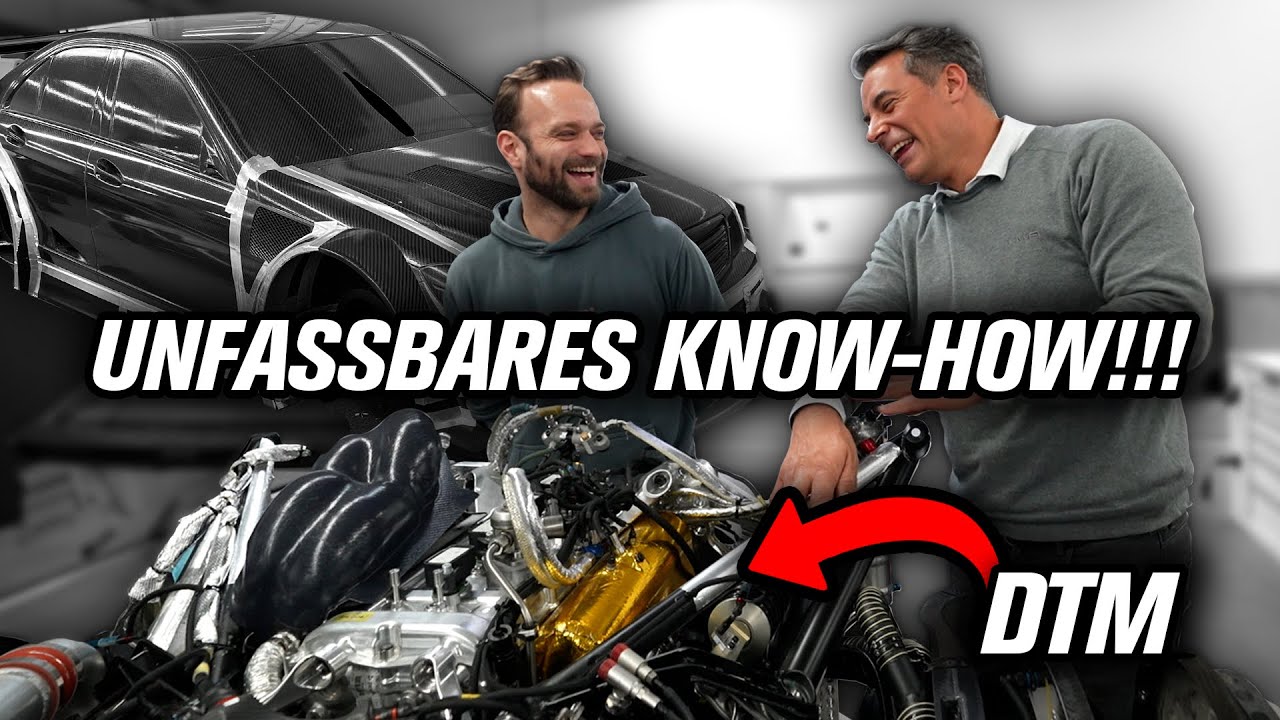 Die TECHNIK hinter einem DTM Rennwagen vom INGENIEUR erklärt! Zu Besuch bei HWA Teil 2