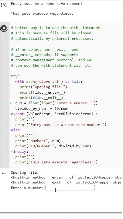 How to Handle Closing File Using Finally and With Statements in Python ...