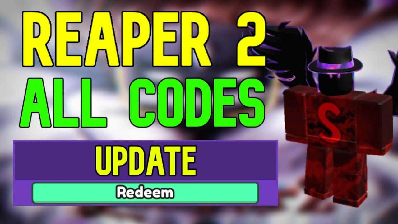 Roblox Reaper 2 codes (February 2023)