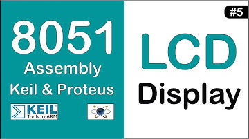 LCD display Using 8051 | Keil & Proteus | ProjeXonic