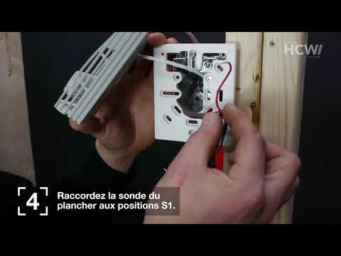 Vidéo: Schéma électrique du thermostat de chauffage au sol