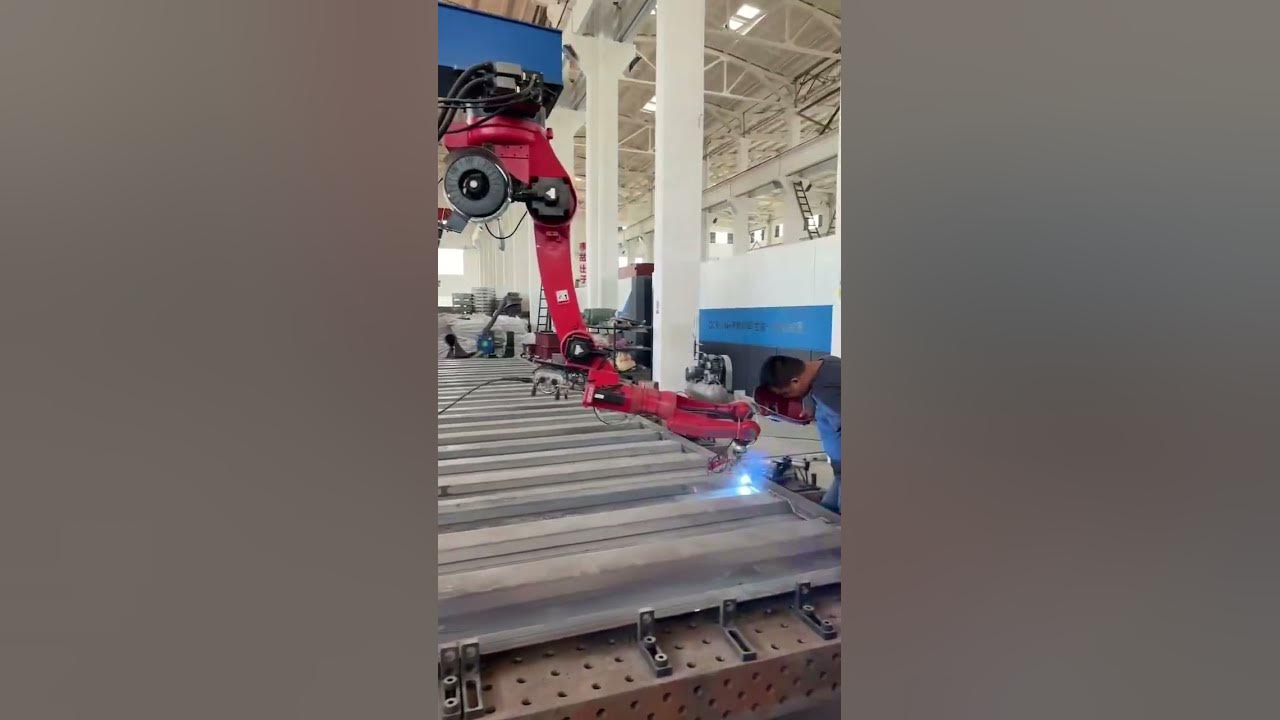 Robotic upside down welding application YouTube