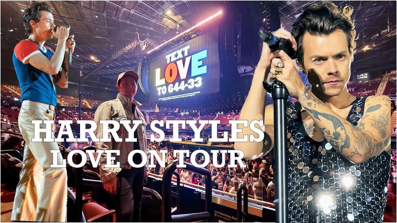 HARRY STYLES | LOVE ON TOUR CONCERT | KIA FORUM - YouTube