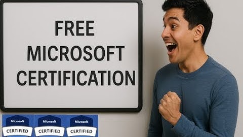 Free Microsoft Certification Voucher | Step by step guide