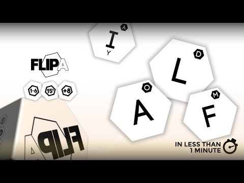 Flipa - divertit joc de paraules per a 1-12 jugadors video