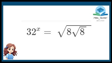 Nice Square Root Simplification | Exponent Math Simplify | Find The Value of X | #maths square