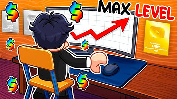 I Became A FAMOUS YOUTUBER In Roblox Content Creator Tycoon...