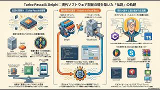Turbo Pascal and Delphi 現代ソフトウェアの隠されたDNA