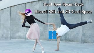 Ultimate Guide to Dual Boot Steam Deck w/ Shared Storage for Internal Drive & SD Card