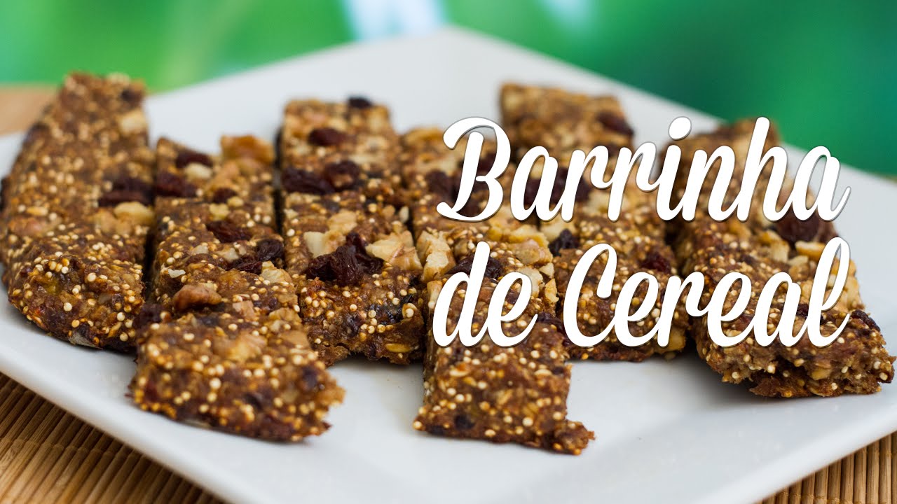 Receita de Barrinha de Cereal - YouTube