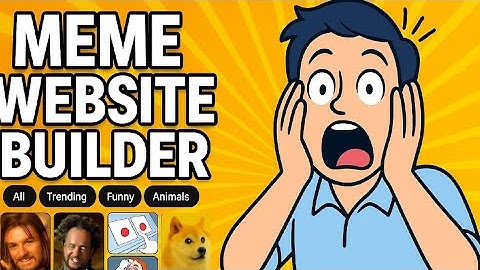 I Build a Meme Generator App without coding | create meme Web App using Nocode 2025