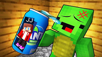 JJ Hide Inside FANTA To Prank Mikey in Minecraft (Maizen)
