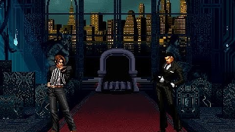 [KOF MUGEN] Final Boss KOFM Lv1 ▶ Kyo Kusanagi vs Gustab M.