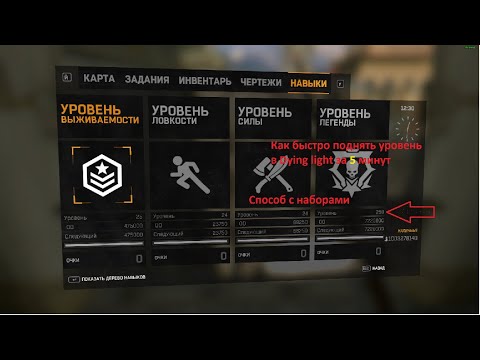 КАК БЫСТРО АПНУТЬ 250 РАНГ В DYING LIGHT?  + КАК ДЮПАТЬ ВЕЩИ