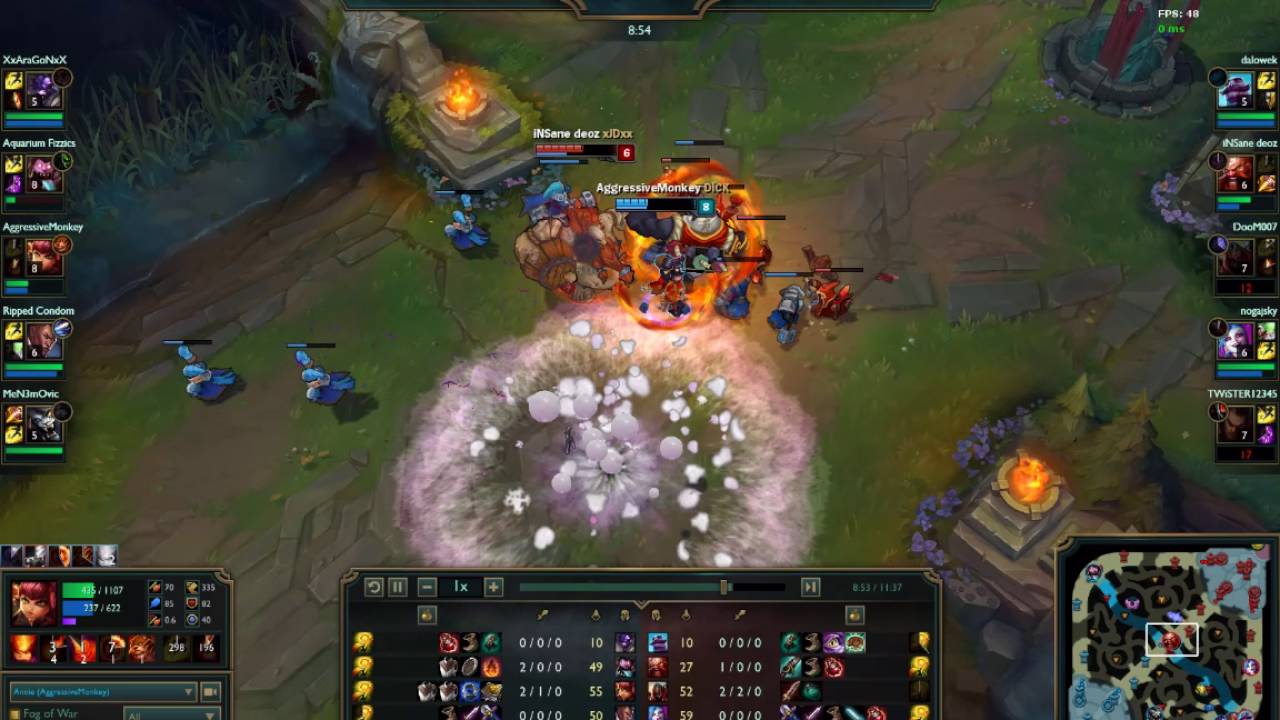 Annie best plays 2016  1vs2 OutPlayed