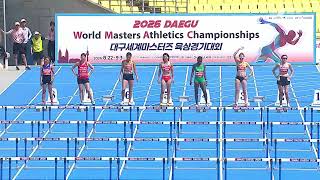 80m Hurdles Final W45 WMAC Daegu 2026 World Masters Athletics Outdoor Championships