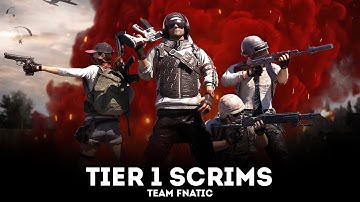 A Short Montage On Tier 1 Scrims FT TeamFnatic | PUBGMOBILE