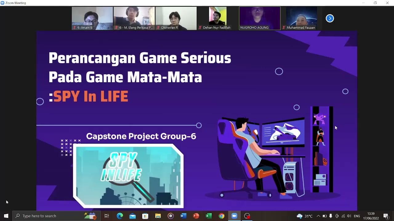 Persentasi SPY In LIFE Pitch Document Capstone Project Group 6