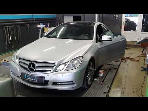 Mercedes-Benz E220 CDI C207 170 hp Stage1 Chiptuning (Boost leak