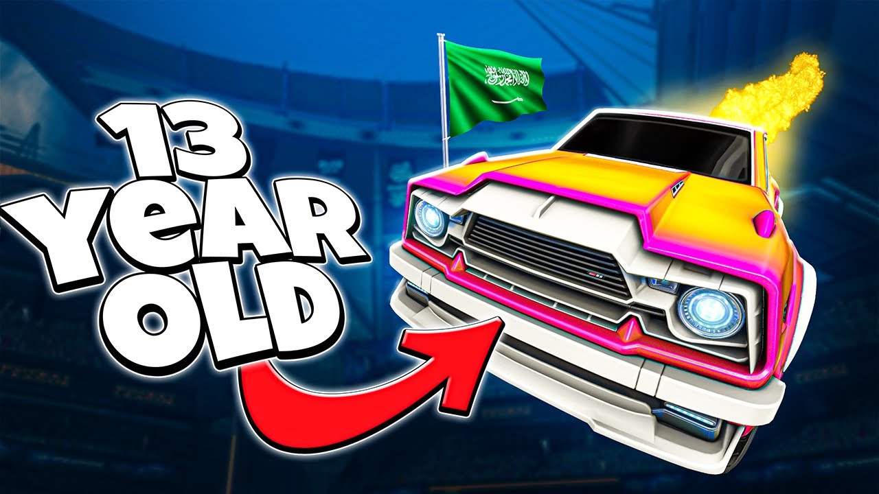 Nush vs A7mD | 13 Year Old KSA Prodigy | Rocket League 1v1 Showmatch