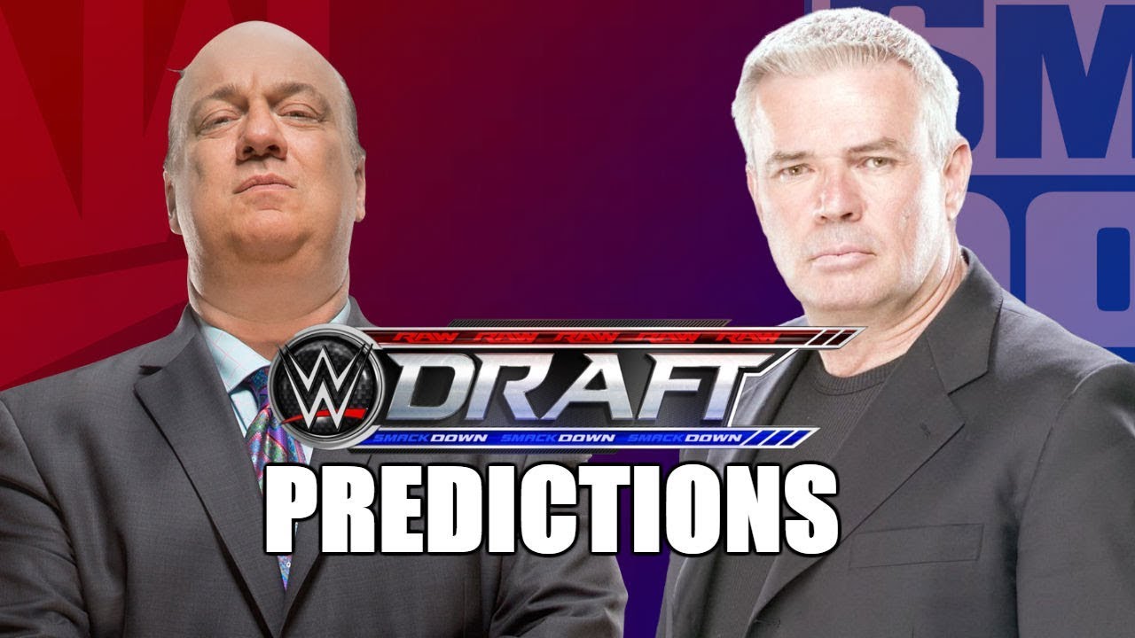 WWE Draft 2019 Predictions
