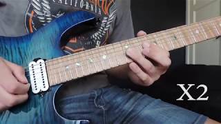 Highway Star (Deep Purple) Solo TUTORIAL By César Ambrosini