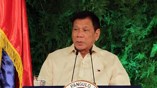 Duterte gives first speech as President